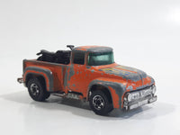 1978 Hot Wheels The Heavies '56 Hi-Tail Hauler Orange Ford Pickup Truck Die Cast Toy Car Vehicle - Hong Kong