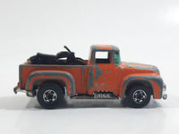 1978 Hot Wheels The Heavies '56 Hi-Tail Hauler Orange Ford Pickup Truck Die Cast Toy Car Vehicle - Hong Kong