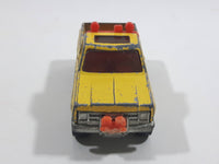 Vintage 1980 Hot Wheels Super Scraper Snow Plow Truck Yellow Die Cast Toy Car Vehicle