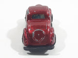 Vintage 1978 Universal Products '36 Ford Coupe 3 Window #7 Dark Red Die Cast Toy Car Vehicle - Hong Kong