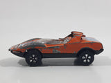 Vintage PlayArt Alfa Romeo P33 #2 Orange Die Cast Toy Car Vehicle Made in Hong Kong