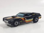 Vintage 1979 Hot Wheels Torino Stocker Black Die Cast Toy Car Vehicle