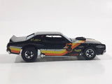 Vintage 1979 Hot Wheels Torino Stocker Black Die Cast Toy Car Vehicle