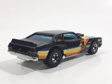 Vintage 1979 Hot Wheels Torino Stocker Black Die Cast Toy Car Vehicle