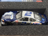 2002 Action Racing Limited Edition Miller Lite Elvis 25th Anniversary 1:64 Scale NASCAR Stock Car #2 Rusty Wallace Miller Lite 2002 Ford Taurus Die Cast Toy Car Vehicle In Collectible Tin Metal Container 1 of 24,864