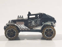 2013 Hot Wheels Desert Stunt Force Baja Bone Shaker Black Die Cast Toy Car Vehicle