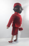 Vintage Jackie O 18" Tall Porcelain Doll with Stand