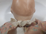 Vintage Yolanda Bello Sleeping Porcelain Bean Bag Doll 12" Tall