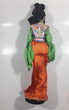 Vintage Oriental Asian Kimono Dress Geisha 16" Tall Doll