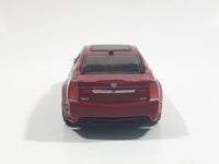 2013 Hot Wheels HW Showroom Asphalt Assault '09 Cadillac CTS-V Metallic Maroon Die Cast Toy Luxury Car Vehicle