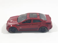 2013 Hot Wheels HW Showroom Asphalt Assault '09 Cadillac CTS-V Metallic Maroon Die Cast Toy Luxury Car Vehicle