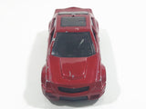 2013 Hot Wheels HW Showroom Asphalt Assault '09 Cadillac CTS-V Metallic Maroon Die Cast Toy Luxury Car Vehicle