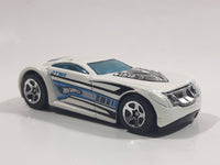 2006 Hot Wheels S.W.A.T. Copter Semi Sir Ominous Pearl White Die Cast Toy Car Vehicle