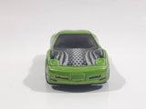 2002 Hot Wheels Octoblast '97 Corvette Metalflake Green Die Cast Toy Car Vehicle