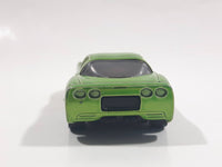 2002 Hot Wheels Octoblast '97 Corvette Metalflake Green Die Cast Toy Car Vehicle