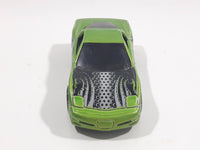 2002 Hot Wheels Octoblast '97 Corvette Metalflake Green Die Cast Toy Car Vehicle