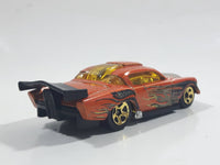 2002 Hot Wheels Octoblast At-A-Tude Metallic Orange Die Cast Toy Car Vehicle