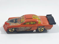 2002 Hot Wheels Octoblast At-A-Tude Metallic Orange Die Cast Toy Car Vehicle