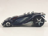 2004 Hot Wheels Grandy Lusion Metalflake Dark Blue Die Cast Toy Car Vehicle