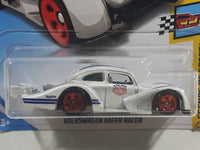 2018 Hot Wheels Legends Of Speed Volkswagen Kafer Racer Urban Outlaw Magnus Walker White Die Cast Toy Car Vehicle - New in Package