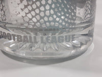 Saskatchewan Roughriders CFL Team 5 1/2" Tall Clear Glass Beer Mug