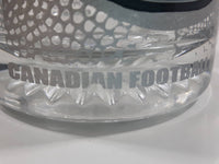 Saskatchewan Roughriders CFL Team 5 1/2" Tall Clear Glass Beer Mug