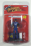 2008 NASCAR Winner's Circle #48 Jimmie Johnson Lowe's Figure on Podium New in Package