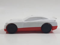 2019 Hot Wheels D-Muscle White and Red Plastic Body Die Cast Toy Car Vehicle McDonald's Happy Meal