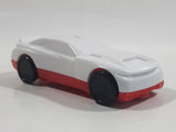 2019 Hot Wheels D-Muscle White and Red Plastic Body Die Cast Toy Car Vehicle McDonald's Happy Meal