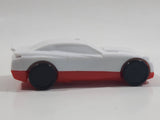 2019 Hot Wheels D-Muscle White and Red Plastic Body Die Cast Toy Car Vehicle McDonald's Happy Meal