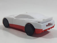 2019 Hot Wheels D-Muscle White and Red Plastic Body Die Cast Toy Car Vehicle McDonald's Happy Meal