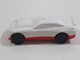 2019 Hot Wheels D-Muscle White and Red Plastic Body Die Cast Toy Car Vehicle McDonald's Happy Meal