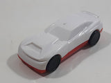 2019 Hot Wheels D-Muscle White and Red Plastic Body Die Cast Toy Car Vehicle McDonald's Happy Meal