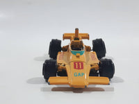 Yatming No. 1311 Lola T370 Formula 1 Indy #11 "GAP" Yellow Die Cast Toy Race Car Vehicle