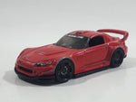 2011 Hot Wheels Honda S2000 Red Die Cast Toy Car Vehicle