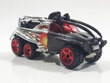 2004 Hot Wheels Chrome Burnerz XS-IVE Black and Chrome Off-Roading Die Cast Toy Racing Car Vehicle