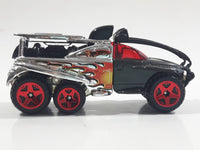 2004 Hot Wheels Chrome Burnerz XS-IVE Black and Chrome Off-Roading Die Cast Toy Racing Car Vehicle