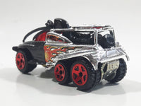 2004 Hot Wheels Chrome Burnerz XS-IVE Black and Chrome Off-Roading Die Cast Toy Racing Car Vehicle