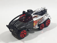 2004 Hot Wheels Chrome Burnerz XS-IVE Black and Chrome Off-Roading Die Cast Toy Racing Car Vehicle