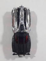 2004 Hot Wheels Chrome Burnerz XS-IVE Black and Chrome Off-Roading Die Cast Toy Racing Car Vehicle