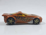 2013 Hot Wheels Street Beasts Scorcher Metallic Orange Die Cast Toy Car Vehicle