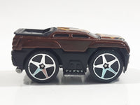 2005 Hot Wheels Heat Fleet II Chevy Avalanche (Blings) Brown Die Cast Toy Car Vehicle