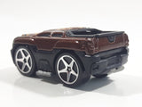 2005 Hot Wheels Heat Fleet II Chevy Avalanche (Blings) Brown Die Cast Toy Car Vehicle