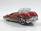 2004 Hot Wheels Mercury Tail Dragger Red Light Up Die Cast Toy Car Vehicle McDonald's Happy Meal