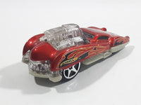 2004 Hot Wheels Mercury Tail Dragger Red Light Up Die Cast Toy Car Vehicle McDonald's Happy Meal