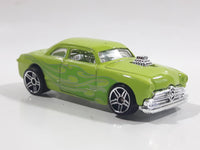 2005 Hot Wheels Shoe Box Lime Green Die Cast Toy Car Vehicle