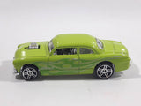 2005 Hot Wheels Shoe Box Lime Green Die Cast Toy Car Vehicle