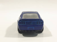 2010 Hot Wheels Faster Than Ever '07 Shelby GT500 Dark Blue Die Cast Toy Muscle Car Vehicle