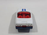 Maisto Turbo Tread Chevrolet Corvette Convertible White Die Cast Toy Car Vehicle