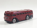 2005 Hot Wheels Red Lines Surfin' School Bus Metalflake Red Die Cast Toy Car Vehicle